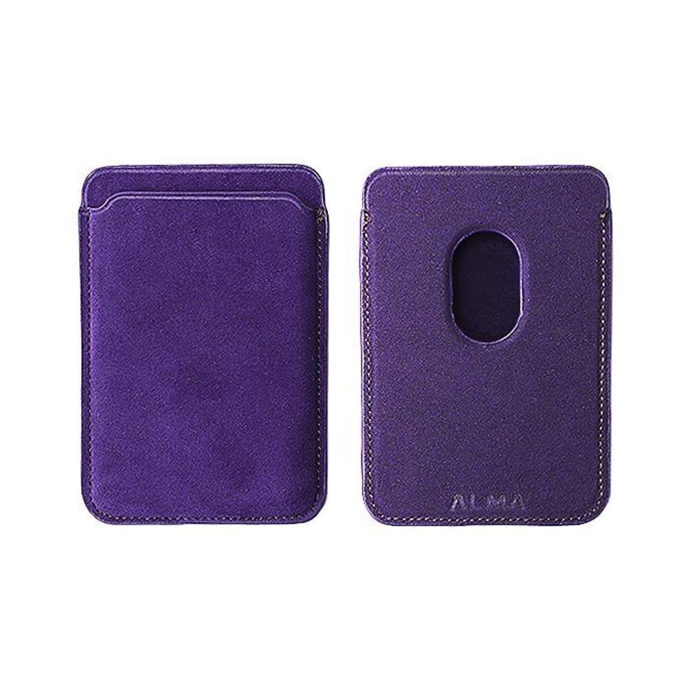 4119 Alcantara Cardholder Indigo